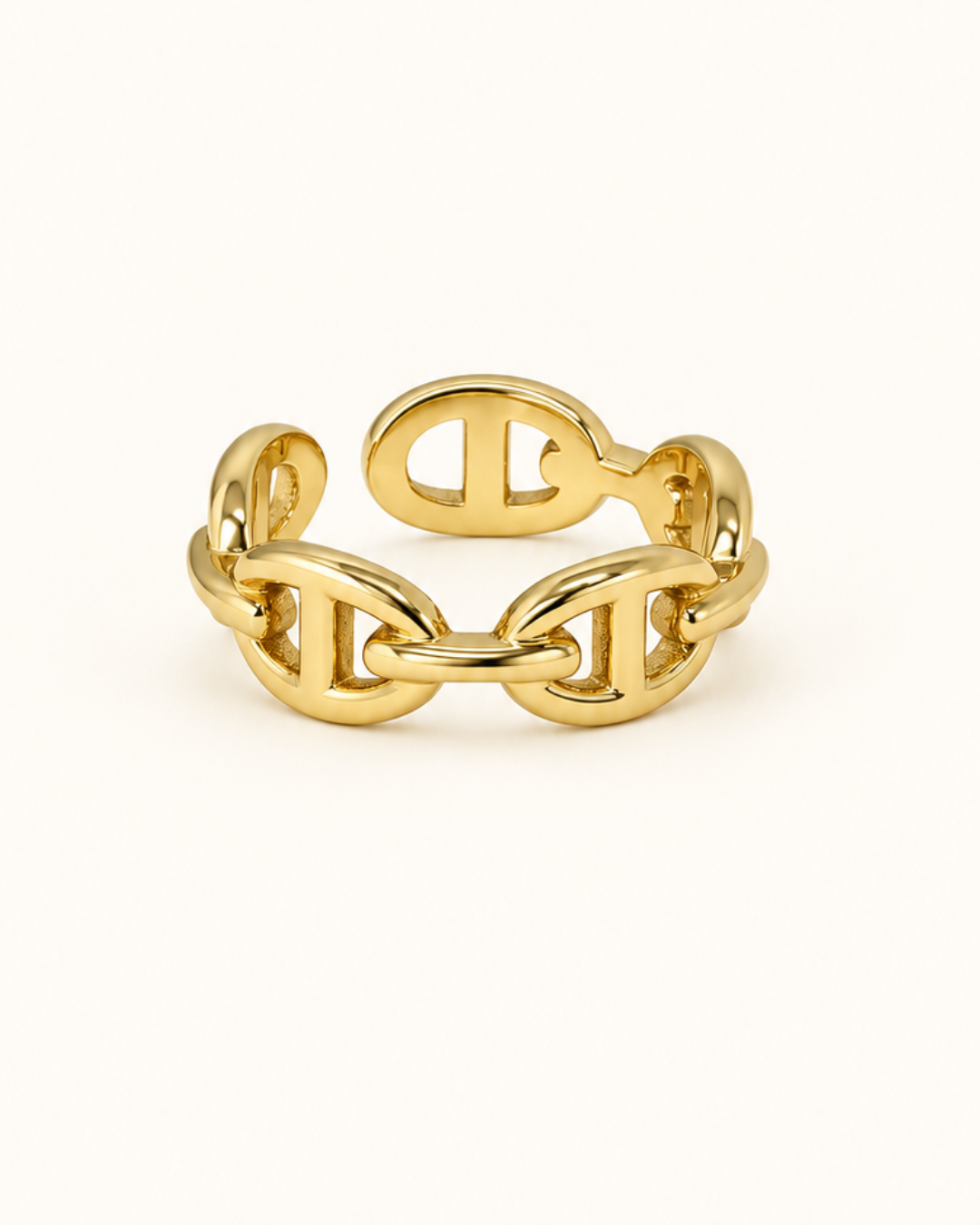 Bague Portofino Mailles argentées