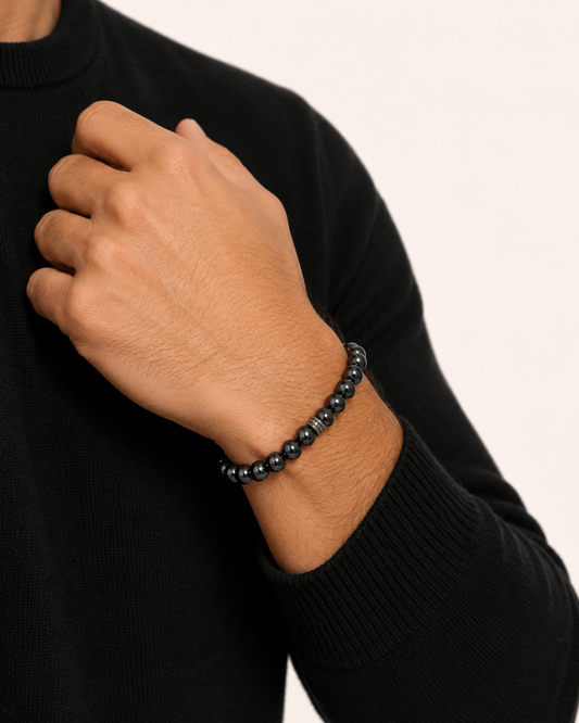 Bracelet Hématite Élégance
