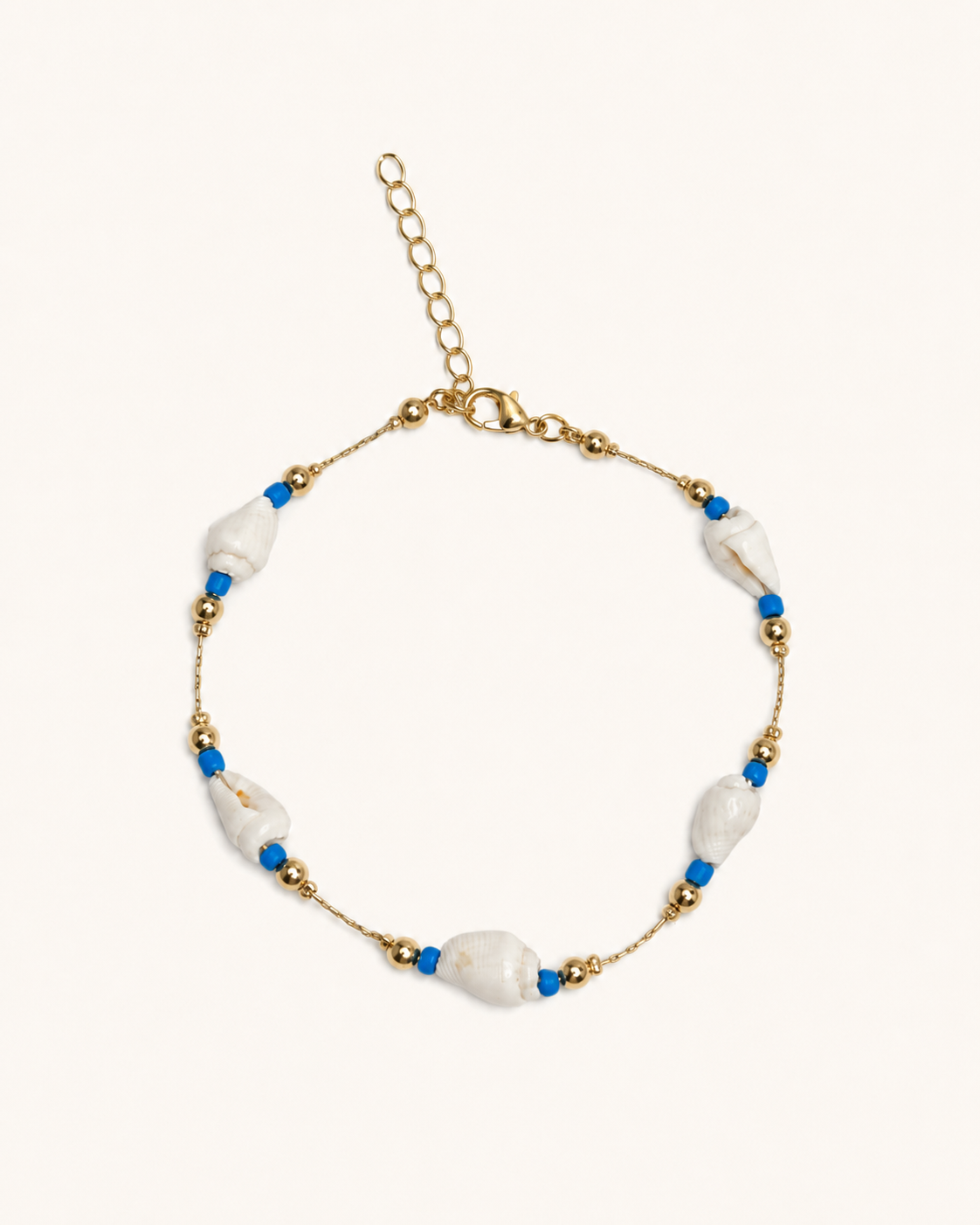 Chaîne de cheville Bleu de Santorin
